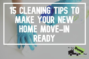 15 Cleaning Tips for your new home